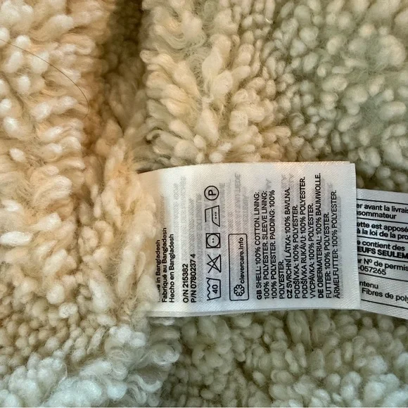 & Denim Jacket with Sherpa Lining - Picture 4 of 5